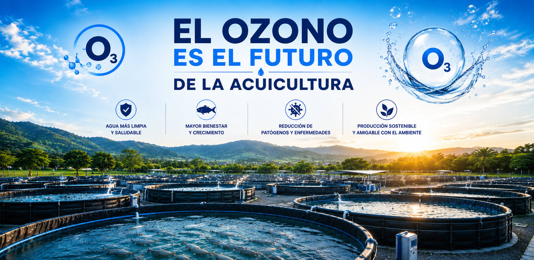 Revolución en el Agua: Por qué el Ozono es el futuro de la Acuicultura Sostenible
