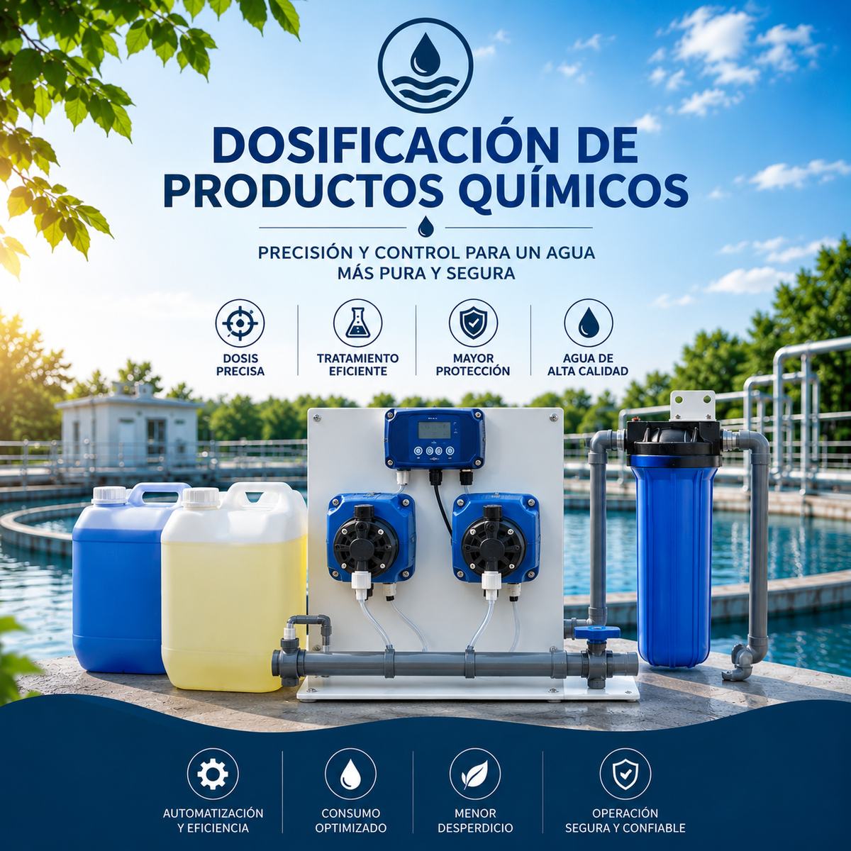 Dosificación de productos químicos