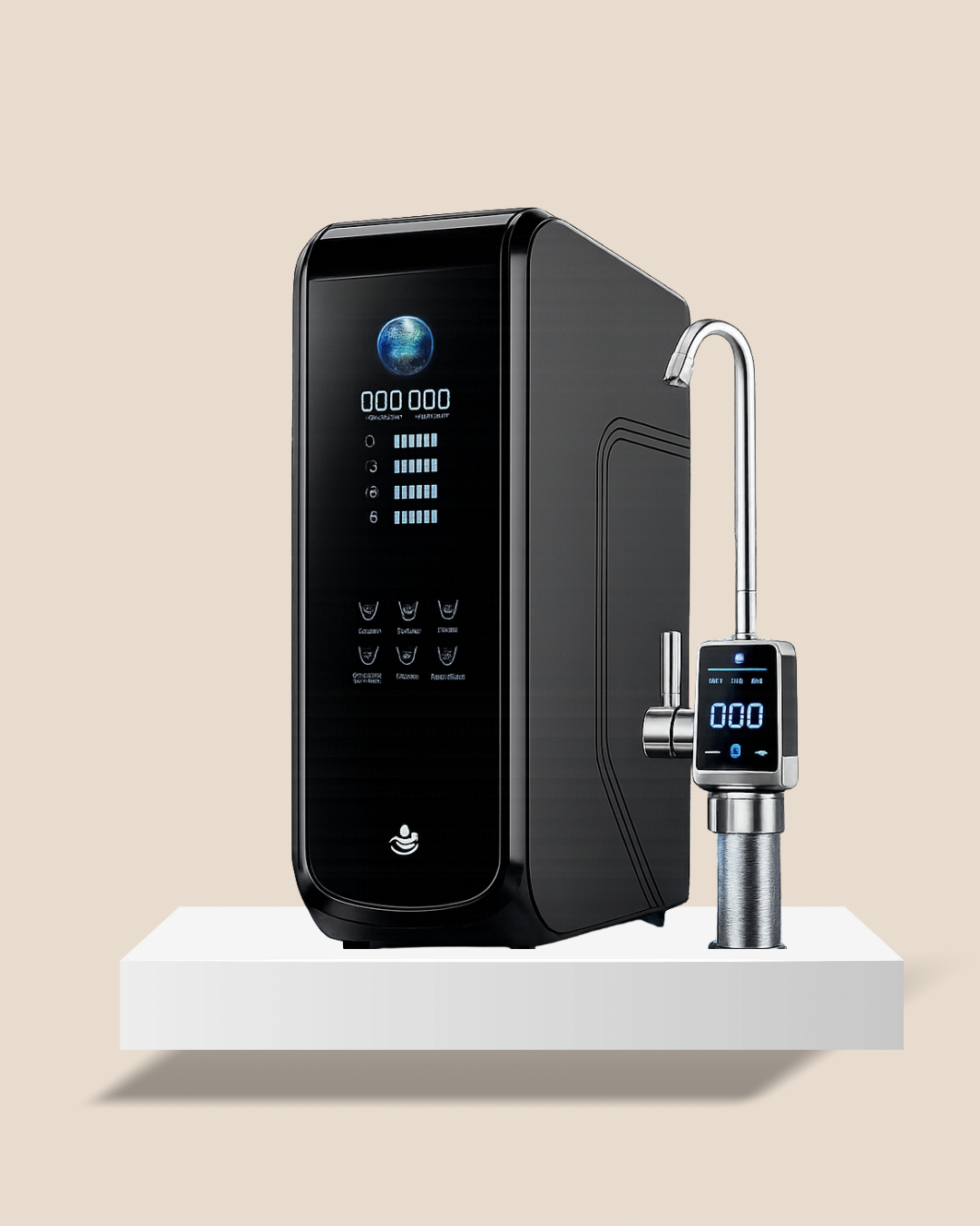Sistema de Purificación Inteligente Hidrionix Ultra Premium (7 Etapas / 100 GPD) – La Revolución Digital en Hidratación y Esterilización UV