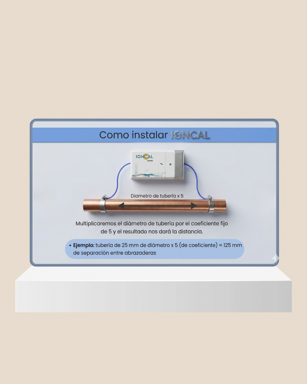 Descalcificador Residencial Sin Sal Ioncal Domo – 3,500 L/hora