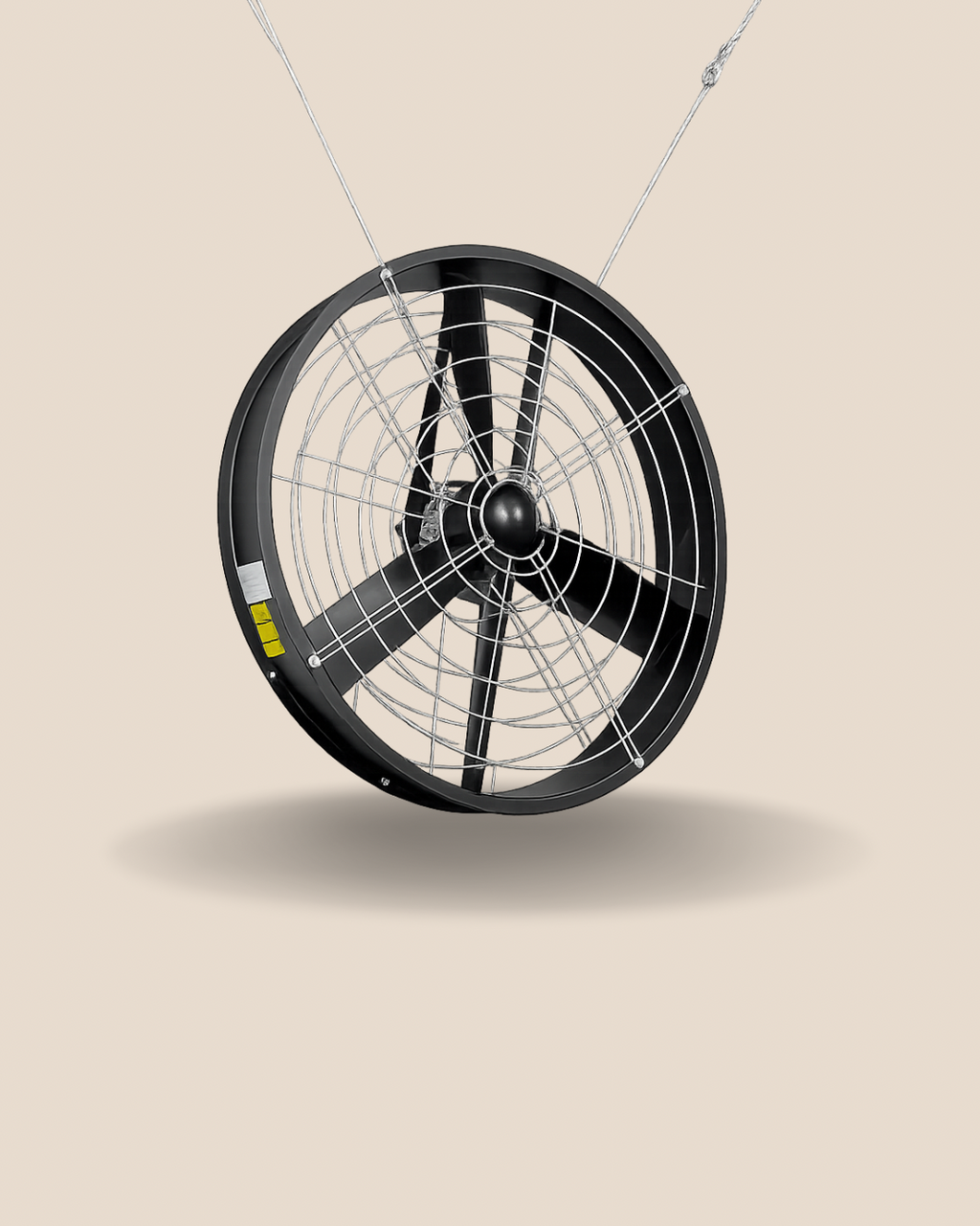 VENTILADOR VIRTECH ALTO FLUJO 36"
0.75CV 0.55KW - 3/4HP 220V 1PH P/ GRANJA AVICOLA Y/O PORCINA