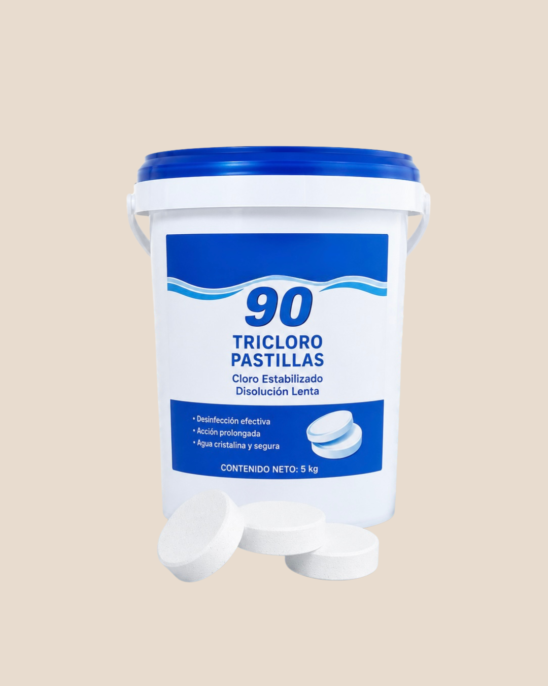 Pastilla Tricloro TAB-KLOR 90
