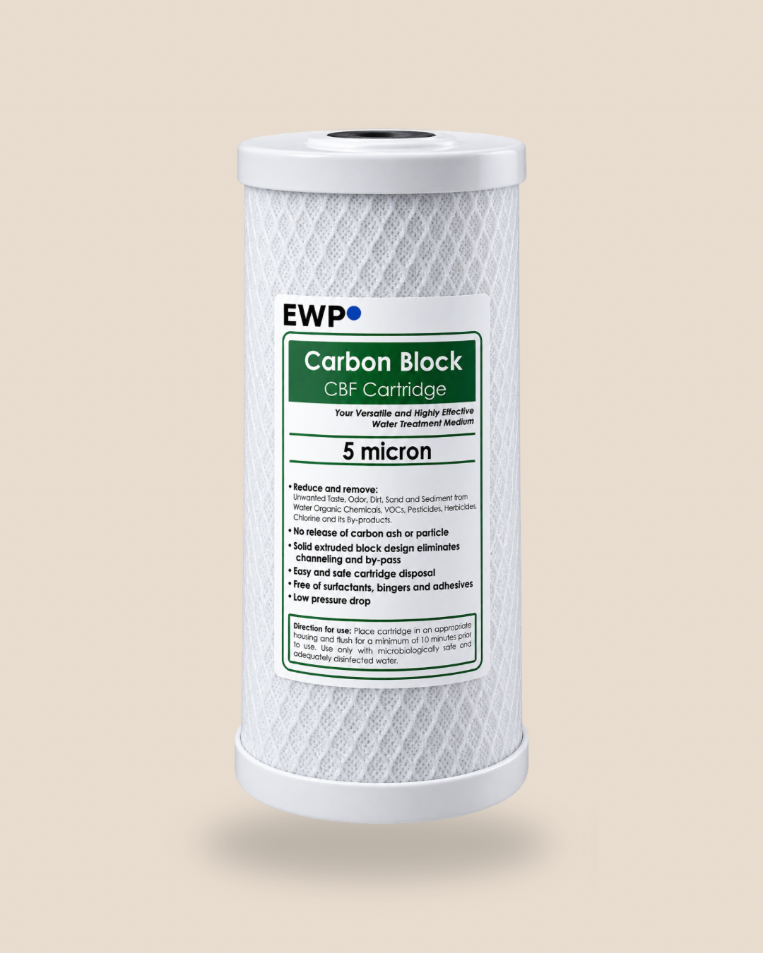 Filtro de Carbón Block CBF – 5 Micras