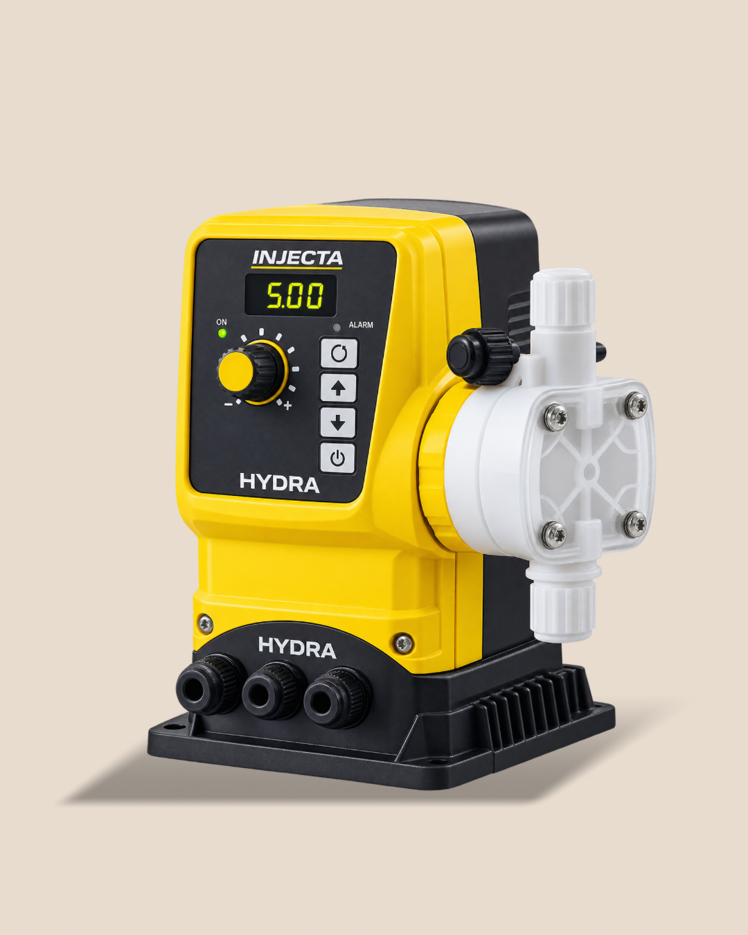 Injecta Hydra Dosificador de Químicos 5 L/hr (120 L/D) – 1.32 gal/hr (32 GPD)