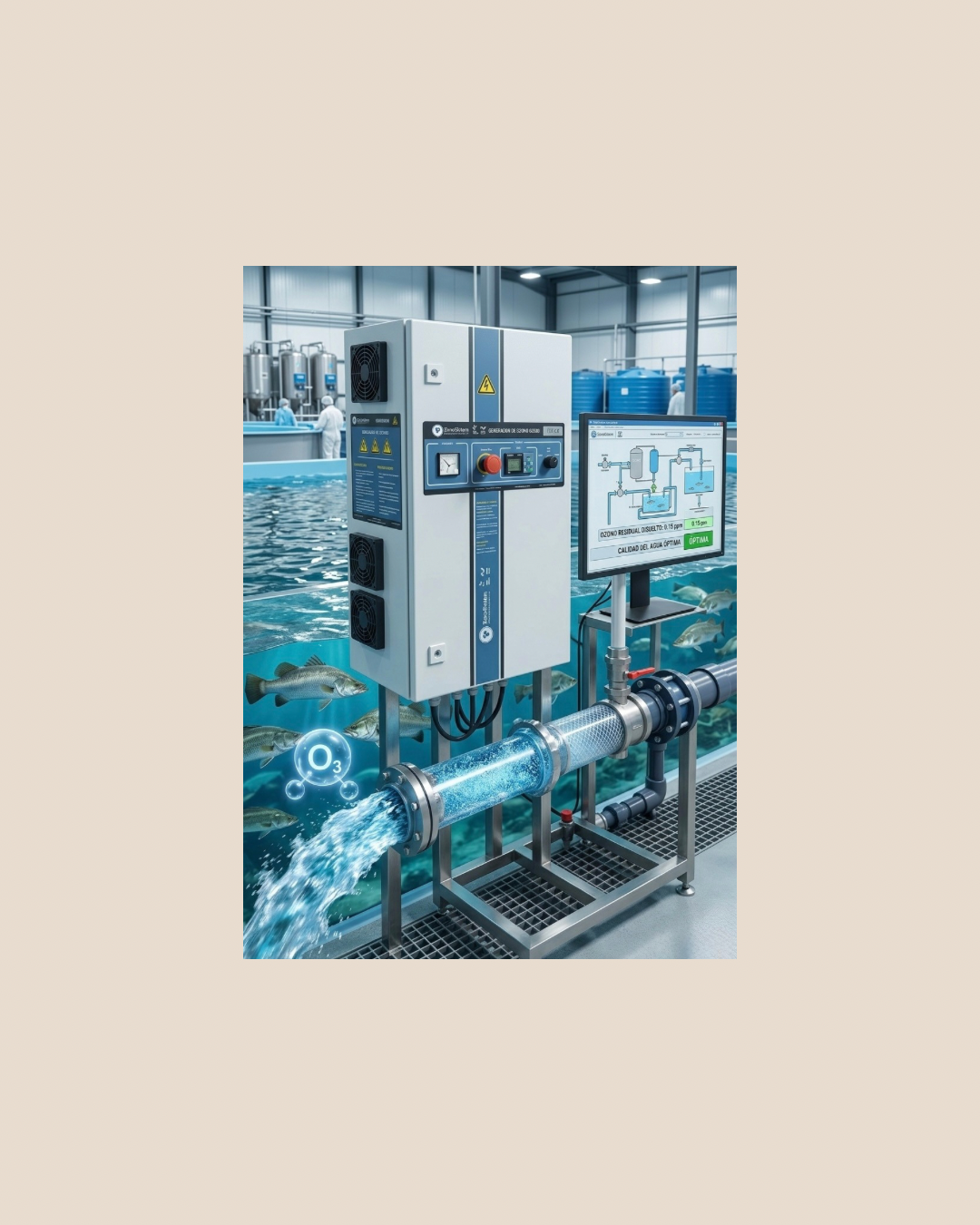 Ozono en la Acuicultura – Agua Limpia para Mayor Producción